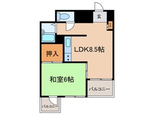 グランドメゾン田町(516)の物件間取画像